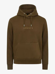LeMieux Alpine Hoodie Fleece Kapuzenpullover Herren Braun XXL – Bild 1 von 1