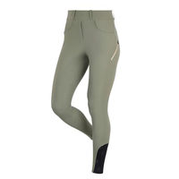 Produktbild von LeMieux Amy Brushed Breeggings Winter Reithose mit Vollsilikonsitz in Rosmarin Größe 38