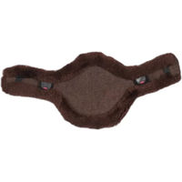 Produktbild von LeMieux Anatomic Merinowoll Gurtenschoner mit Zipfel für Pferde Braun Größe S