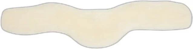 LeMieux Anatomic Sattelgurt aus Merinowolle für Springpferde in Beige Größe L – Bild 1 von 1