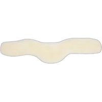 Produktbild von LeMieux Anatomic Sattelgurt aus Merinowolle für Springpferde in Beige Größe L
