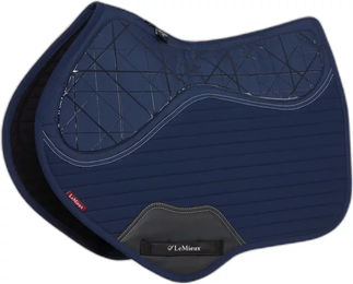 LeMieux Anti Slip Softshell Schabracke für Pferde in Blau mit Bambus-Anteil Größe L – Bild 1 von 5