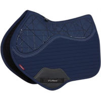 Produktbild von LeMieux Anti Slip Softshell Schabracke für Pferde in Blau mit Bambus-Anteil Größe L