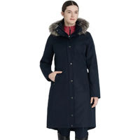 Produktbild von LeMieux Anya Parka Damen Reitjacke wasserdicht Winter Blau Größe 38