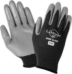 Produktbild von LeMieux Arbeitsreithandschuhe Unisex Schwarz 2XS