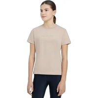 Produktbild von LeMieux Arianna Kinder Reit-Poloshirt aus Baumwolle Beige Größe 7/8 Jahre