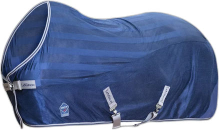Produktbild von LeMieux Arika Air-Tek Abschwitzdecke für Pferde in Blau