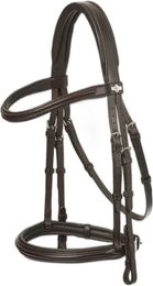 Produktbild von LeMieux Arika Cavesson Zaumzeug aus Leder Braun XFull