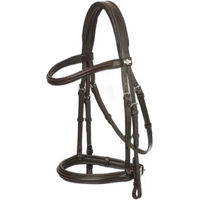 Produktbild von LeMieux Arika Cavesson Zaumzeug aus Leder für Ponys in Braun
