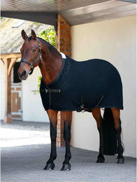 LeMieux Arika Clima-Tek Trocknende Pferdedecke aus Polyester in Blau oder Schwarz 145 cm – Bild 1 von 1