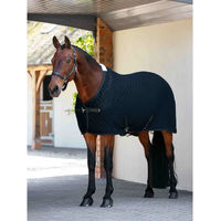 Produktbild von LeMieux Arika Clima-Tek Trocknende Pferdedecke aus Polyester in Blau oder Schwarz 165 cm