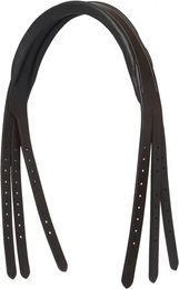 LeMieux Arika Contrast Kopfstück für Ponys aus Leder in Schwarz oder Braun – Bild 1 von 1
