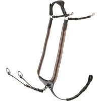 Produktbild von LeMieux Arika Jagdhalsband für Pferde aus Leder in Braun