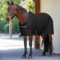 Produktbild von LeMieux Arika Jersey-Tek Fleece Decke für Pferde Schwarz 145