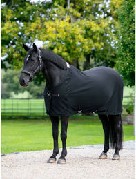 LeMieux Arika Jersey-Tek Fleecedecke für Pferde Schwarz 135 cm – Bild 1 von 1