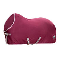 Produktbild von LeMieux Arika Jersey-Tek Pferdedecke aus Fleece in Burgunderrot