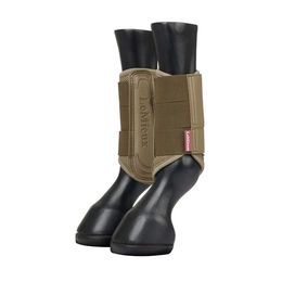 LeMieux Arika Mesh Brushing Boots Gamaschen Braun XL - 2 x 1 Stk. – Bild 1 von 2