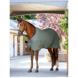 LeMieux Arika Monogram Fleece-Decke für Pferde in Rosmarin Grün 6ft9 – Bild 1 von 3