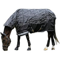 Produktbild von LeMieux Arika Outdoor-Pferdedecke aus Polyester in Schwarz 135 cm mit 200g Füllung