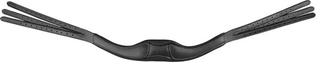 LeMieux Arika Pony Stirnband Reitsport Kontrastierend Schwarz aus Kunstleder – Bild 1 von 1