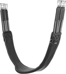 Produktbild von LeMieux Arika Reitlatzgurt aus Leder in Schwarz 115 cm