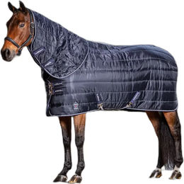 LeMieux Arika Stable-Tek Halsdecke für Pferde Blau Größe L – Bild 1 von 2