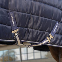 Produktbild von LeMieux Arika Stable-Tek Pferdedecke aus Polyester in Blau 350g