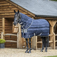 Produktbild von LeMieux Arika Stable-Tek Stallteppich Blau 5ft 6in - 100 g
