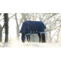 Produktbild von LeMieux Arika Storm-Tek 200g Outdoor-Pferdedecke mit abnehmbarem Halsteil in Blau