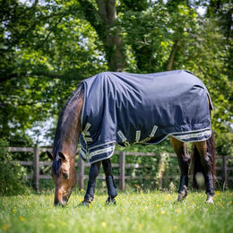 Produktbild von LeMieux Arika Storm-Tek Turnout Rug Pferdedecke mit abnehmbarem Halsteil Blau