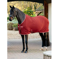 Produktbild von LeMieux Arika Tek Trocknende Fleecedecke für Pferde Rot 155 cm