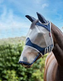 LeMieux Armour Shield Pro Fliegenmaske für Pferde Navy Blau XS - 1 Stk. – Bild 1 von 3