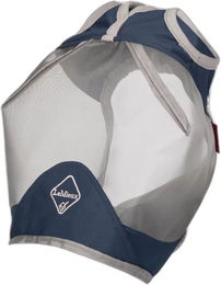 LeMieux ArmourShield Pro Standard Fliegenmaske für Pferde mit Bambusfutter und UV-Schutz in Blau Größe S – Bild 1 von 6