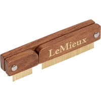 Produktbild von LeMieux Artisan Fellwechselkamm für Pferde aus Holz in Braun