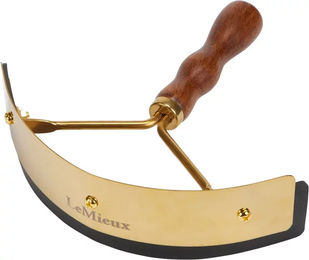 Produktbild von LeMieux Artisan Hitzemesser für Pferde aus Metall in Braun und Gold