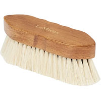 Produktbild von LeMieux Artisan Soft Finishing-Pferdebürste aus Holz in Braun und Gold