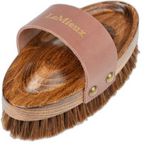 Produktbild von LeMieux Artisan Weiche Bürste aus Holz in Braun mit Gold-Effekt