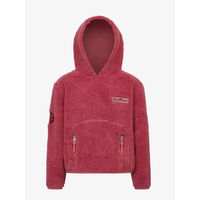 Produktbild von LeMieux Avalon Kinder Fleece-Pullover mit Kapuze Rot Größe 14 Jahre