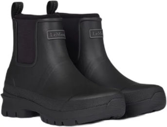LeMieux Bramshaw Chelsea Gummistiefel für Damen in Schwarz Größe 42 EU – Bild 1 von 3