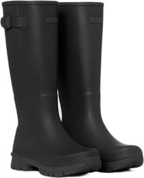 LeMieux Bramshaw Herren Regenstiefel aus Gummi Schwarz wasserdicht Größe 42 – Bild 1 von 3