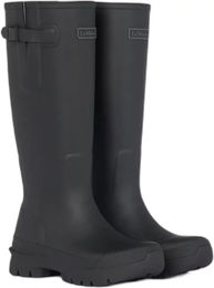 LeMieux Bramshaw Regenstiefel Damen aus Gummi Schwarz Waterproof – Bild 1 von 3