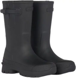 LeMieux Bramshaw Regenstiefel für Mädchen aus Gummi und Neopren Schwarz wasserdicht – Bild 1 von 1