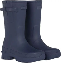 LeMieux Bramshaw Regenstiefel für Mädchen aus Neopren in Blau und Marine waterproof – Bild 1 von 1