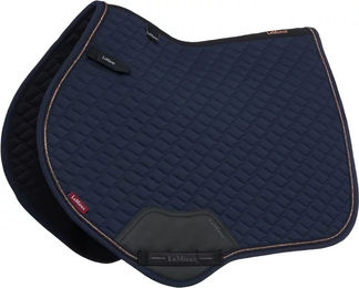 LeMieux Brilliance Close Contact Dressur Schabracke Blau Größe L – Bild 1 von 1
