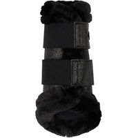 Produktbild von LeMieux Brilliance Fleece Grafter Brushing Gamaschen Schwarz Größe L