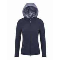 Produktbild von LeMieux Brioney Hybrid-Jacke 2-in-1 mit Kapuze und wasserabweisender Beschichtung Navy Größe 38