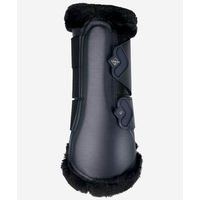 Produktbild von LeMieux Bürstenstiefel Gamaschen aus 3D-Mesh mit Fleece-Rand Marineblau Größe M