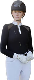 Produktbild von LeMieux Camille Turnierpolo Damen mit langen Ärmeln