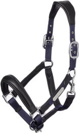 Produktbild von LeMieux Capella Halfter für Ponys aus Leder in Blau oder Schwarz