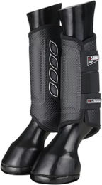LeMieux Carbon Air XC Gamaschen für Pferde hinten Schwarz Größe S - 2 x 215 g – Bild 1 von 13